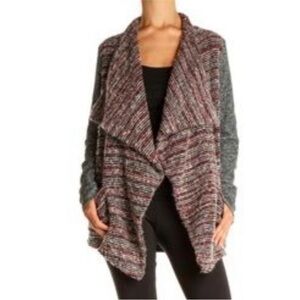 Lucky Brand - Lotus Collection Open Front Marled Knit
Waterfall Cardigan Small